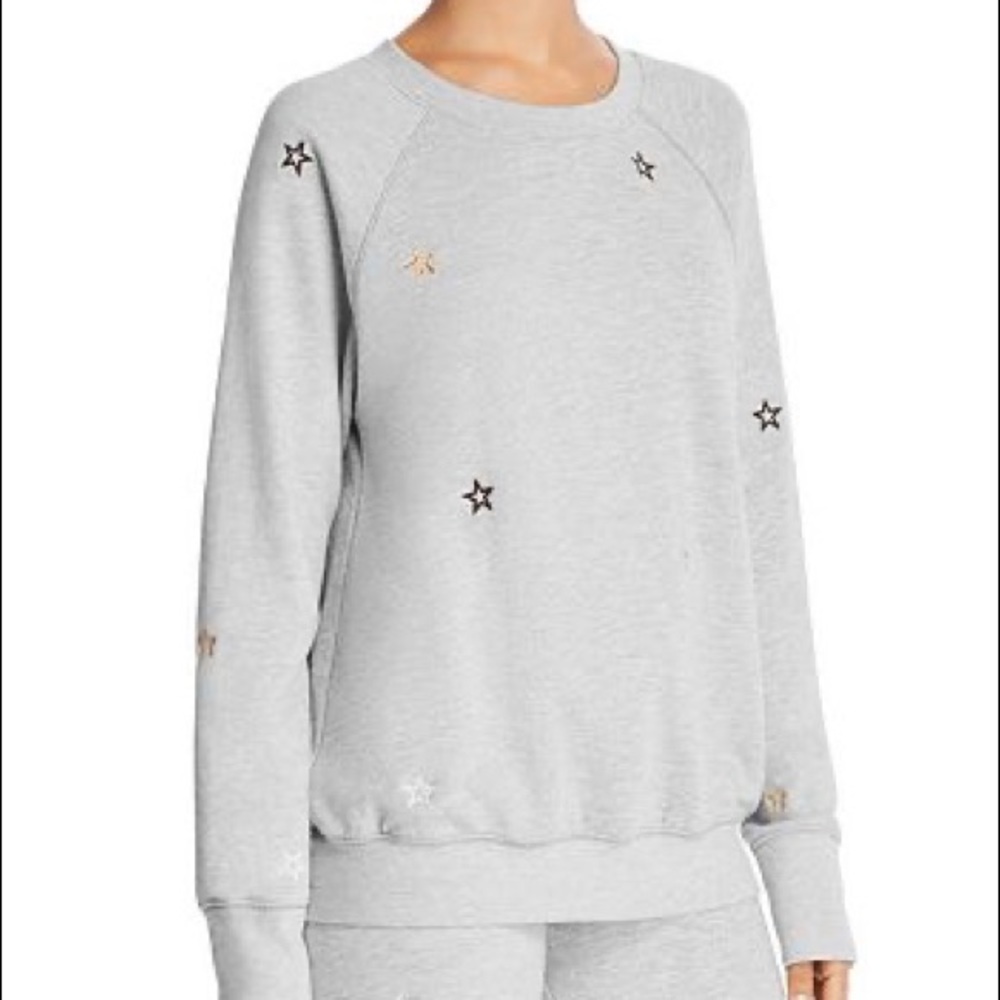 Sundry Embroidered Star Sweat Suit